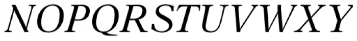 Aster SB Italic Font UPPERCASE