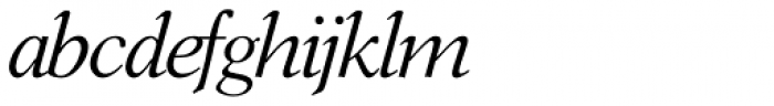 Aster SH Italic Font LOWERCASE