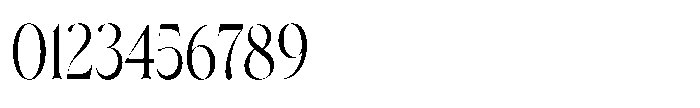 Asteral Classic Asteral Scale Regular Font OTHER CHARS