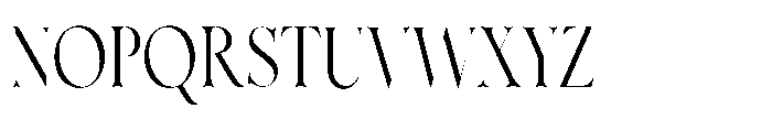 Asteral Classic Asteral Scale Regular Font UPPERCASE