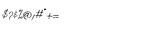 Asteral Classic Regular Font OTHER CHARS