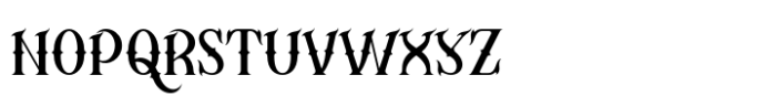 Asteric Vintage Regular Font LOWERCASE