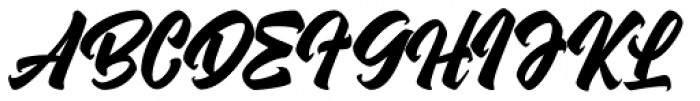 Asterik Regular Font UPPERCASE