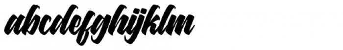 Asterik Regular Font LOWERCASE