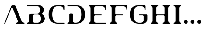 Asterixa Regular Font UPPERCASE