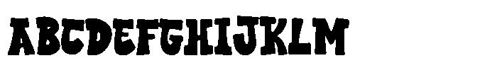 Asteroid Graffiti Font UPPERCASE