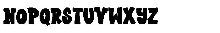 Asteroid Graffiti Font UPPERCASE