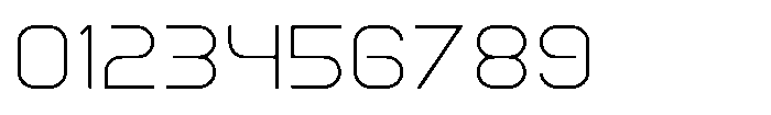 Asteron Offset Font OTHER CHARS