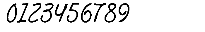 Asteza Blur Bold Font OTHER CHARS