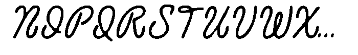 Asteza Blur Bold Font UPPERCASE