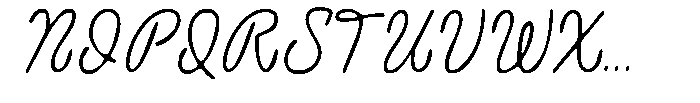Asteza Blur Regular Font UPPERCASE