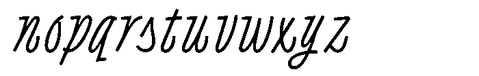 Asteza Bold Font LOWERCASE