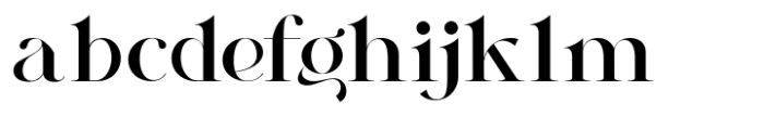 Astheresia Regular Font LOWERCASE