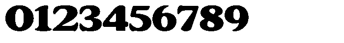 Astheric Black Expanded Font OTHER CHARS