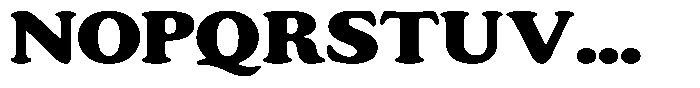 Astheric Black Expanded Font UPPERCASE