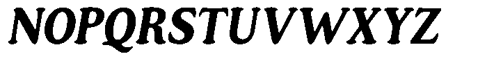 Astheric Bold Condensed Italic Font UPPERCASE