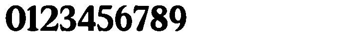 Astheric Bold Condensed Font OTHER CHARS