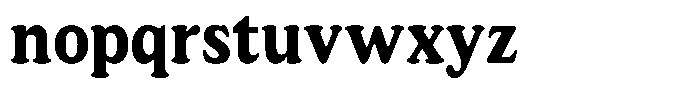 Astheric Bold Condensed Font LOWERCASE