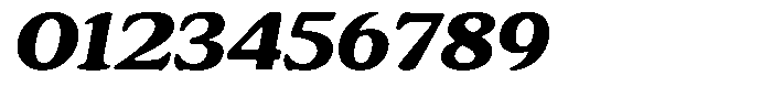 Astheric Bold Expanded Italic Font OTHER CHARS
