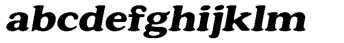 Astheric Bold Expanded Italic FONT