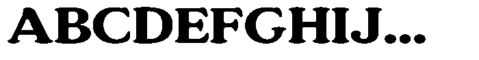 Astheric Bold Expanded Font UPPERCASE