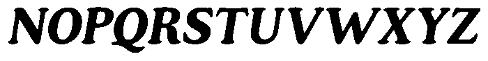 Astheric Bold Semi Condensed Italic Font UPPERCASE