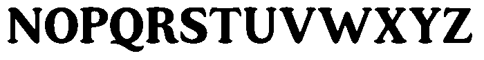 Astheric Bold Semi Condensed Font UPPERCASE