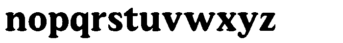 Astheric Bold Semi Condensed Font LOWERCASE