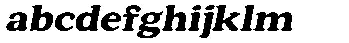 Astheric Bold Semi Expanded Italic FONT