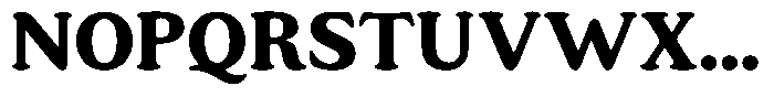 Astheric Bold Font UPPERCASE