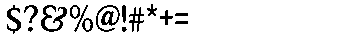 Astheric Condensed Font OTHER CHARS