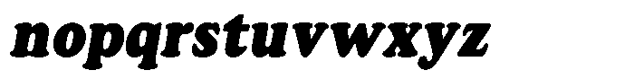 Astheric Contrast Black Condensed Italic Font LOWERCASE