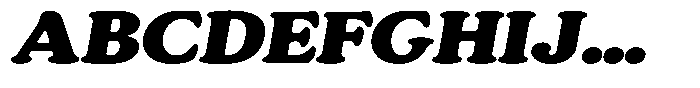 Astheric Contrast Black Expanded Italic Font UPPERCASE