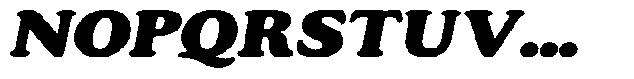 Astheric Contrast Black Expanded Italic Font UPPERCASE