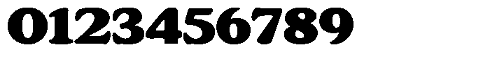 Astheric Contrast Black Expanded Font OTHER CHARS