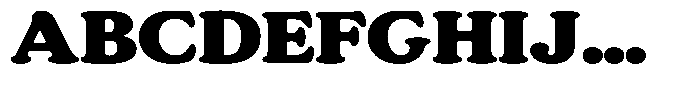 Astheric Contrast Black Expanded Font UPPERCASE