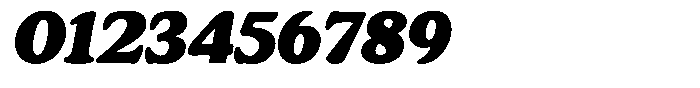 Astheric Contrast Black Italic Font OTHER CHARS