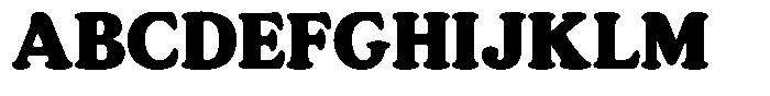 Astheric Contrast Black Semi Condensed Font UPPERCASE