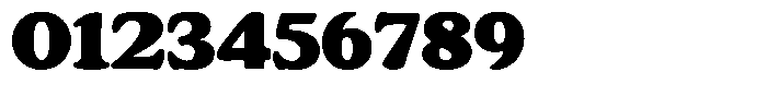 Astheric Contrast Black Semi Expanded Font OTHER CHARS