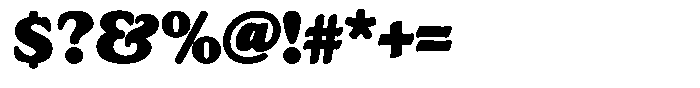 Astheric Contrast Black Font OTHER CHARS