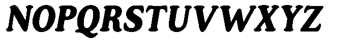 Astheric Contrast Bold Condensed Italic Font UPPERCASE