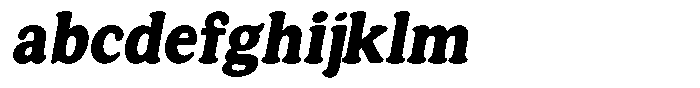 Astheric Contrast Bold Condensed Italic FONT