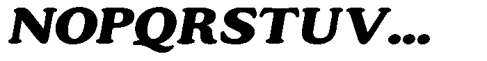 Astheric Contrast Bold Expanded Italic Font UPPERCASE