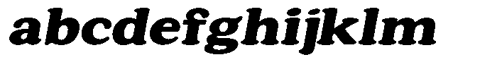 Astheric Contrast Bold Expanded Italic FONT