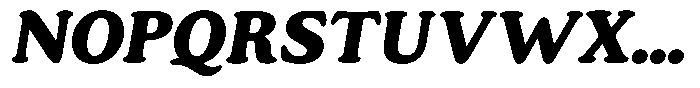 Astheric Contrast Bold Italic Font UPPERCASE