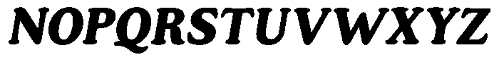 Astheric Contrast Bold Semi Condensed Italic Font UPPERCASE