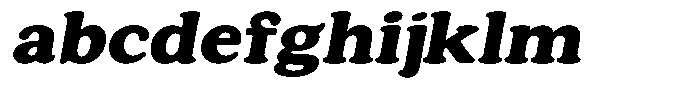 Astheric Contrast Bold Semi Expanded Italic FONT