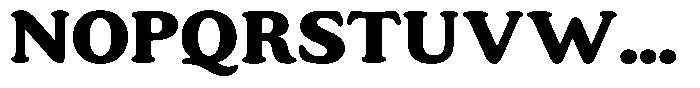 Astheric Contrast Bold Semi Expanded Font UPPERCASE