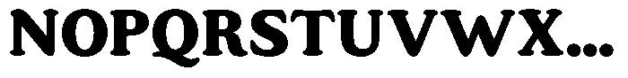 Astheric Contrast Bold Font UPPERCASE