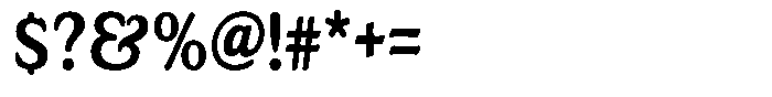 Astheric Contrast Condensed Font OTHER CHARS
